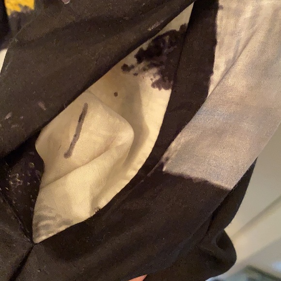 Rachel Roy black white and yellow bubble dress - Picture 5 of 7